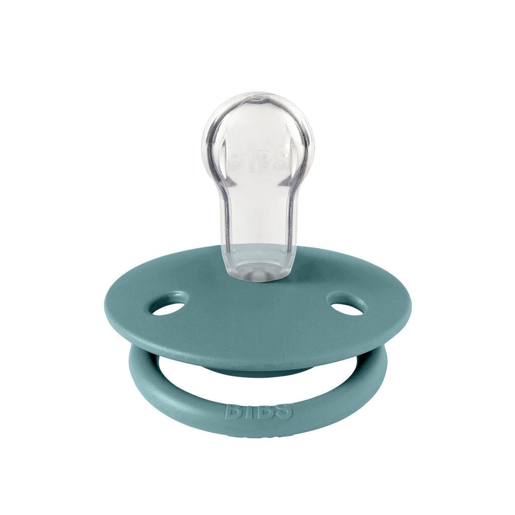 De Lux Silicone Pacifier 2 Pack - Island Sea/Sage