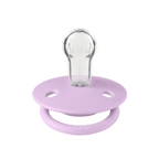 De Lux Silicone Pacifier 2 Pack - Papaya/Violet Sky