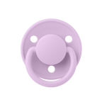 De Lux Silicone Pacifier 2 Pack - Papaya/Violet Sky