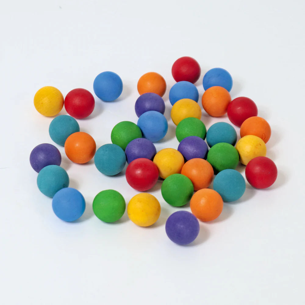 Grimm's Marbles Coloured in Bag