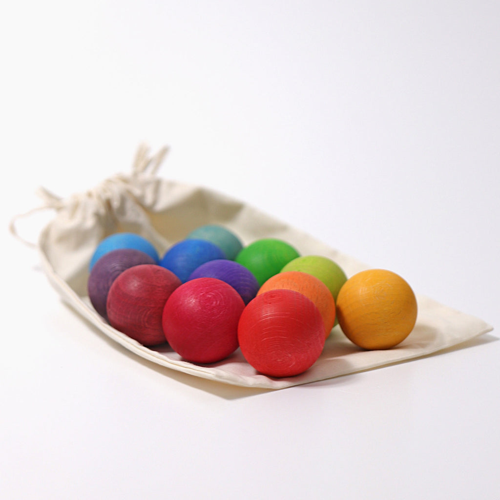 Grimm's Balls Small Rainbow, set of 12