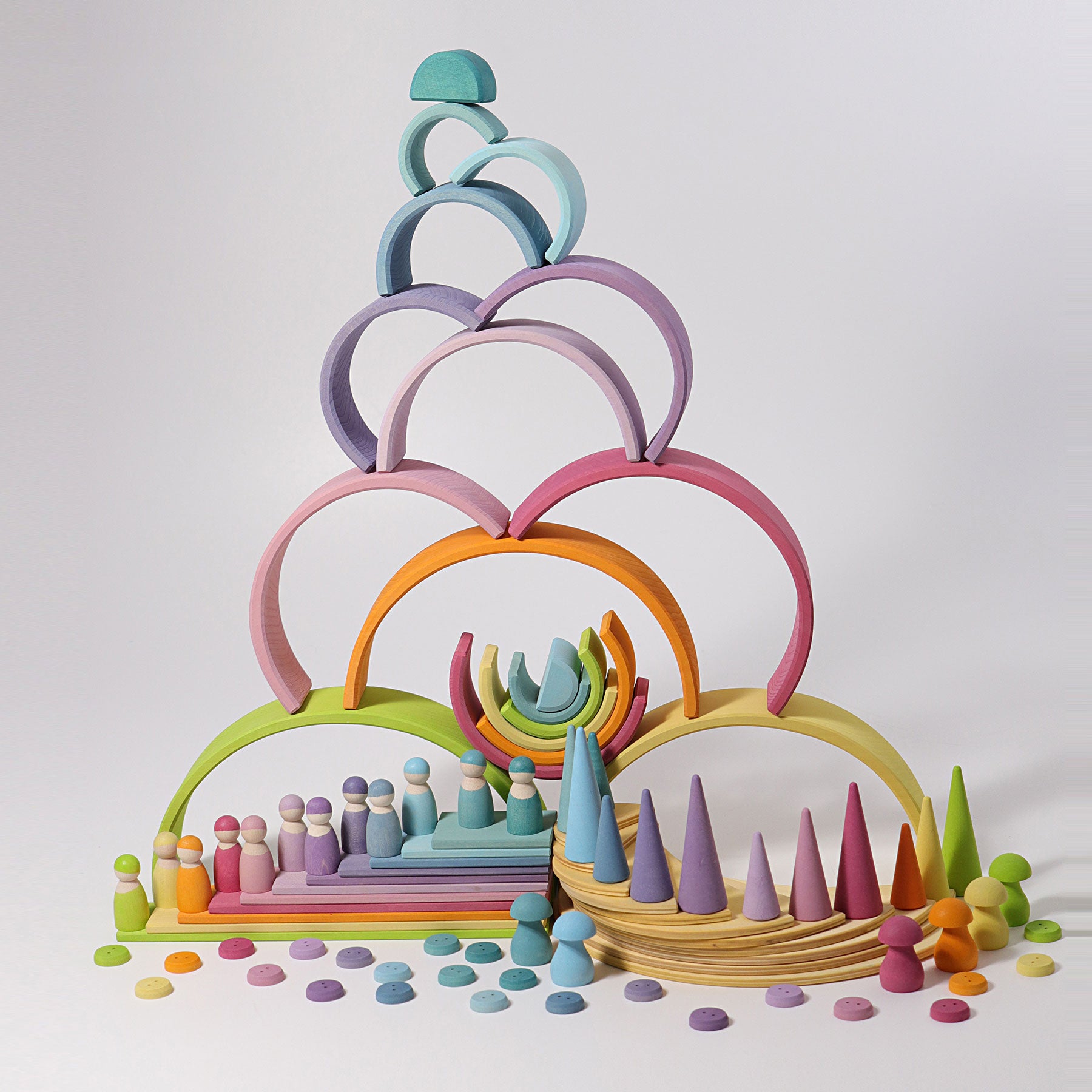 Grimm's Rainbow Large - Pastel