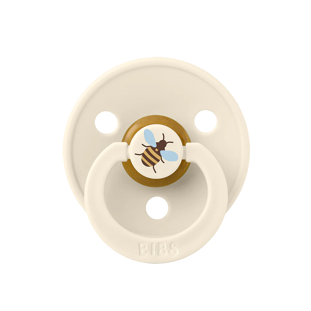 Pacifier Studio Colour - Bumblebee Ivory/Petal 2 Pack