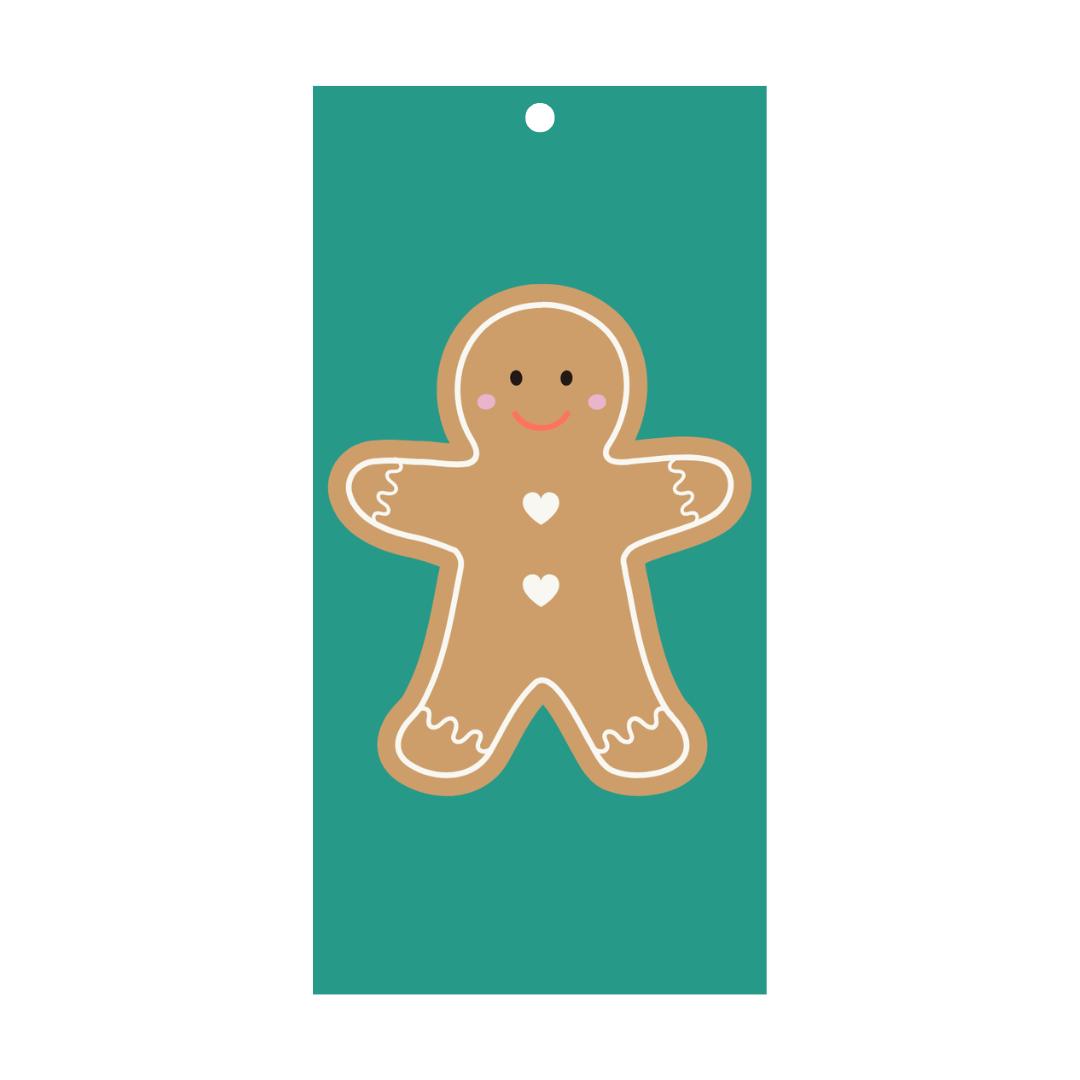 Daisy & Hen Exclusive Luxe Linen Christmas Gift Tags - 6pk Single Design