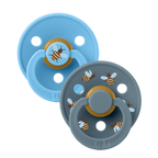 Pacifier Studio Colour - Bumblebee Breeze/Petrol 2 Pack