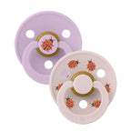 Pacifier Studio Colour - Ladybug Violet Sky/Petal 2 Pack