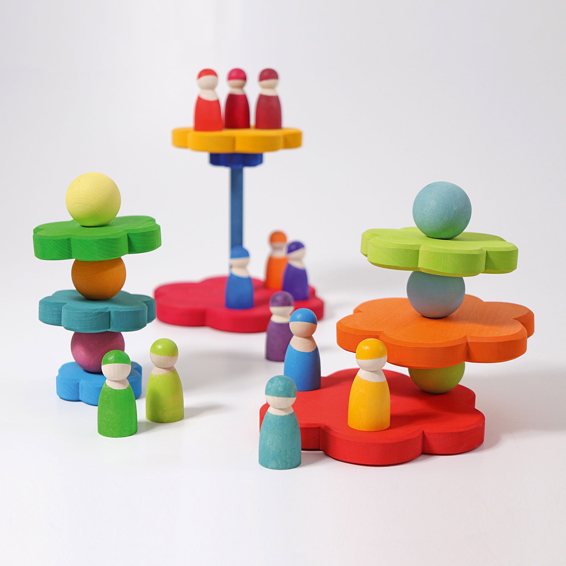 Grimm's Stacking Tower, Flowers