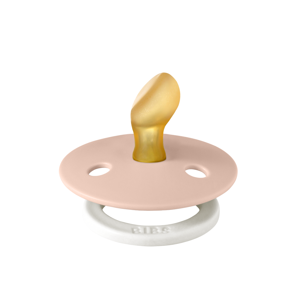 Colour GLOW Anatomical Pacifier 2 Pack - Blush/Vanilla