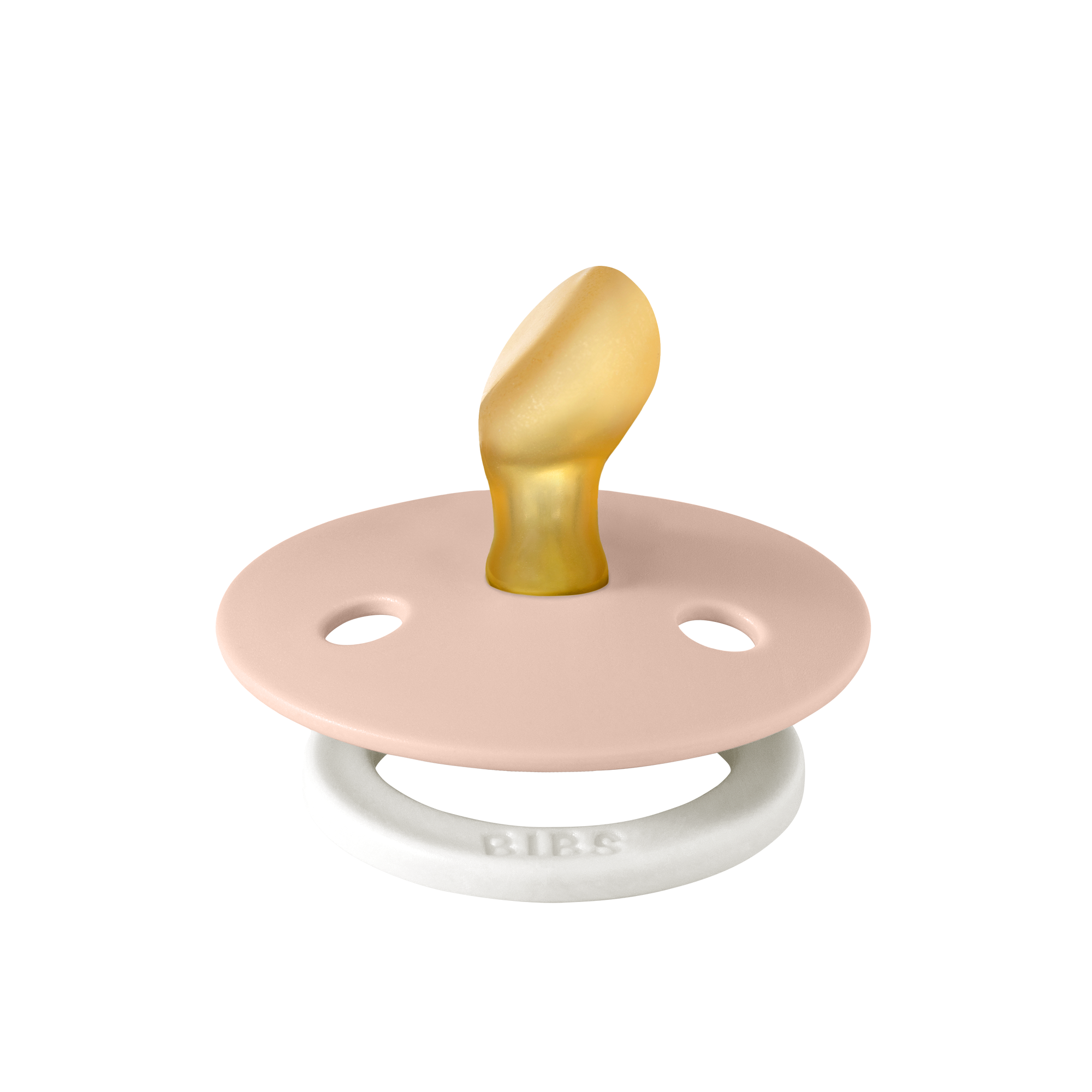 Colour GLOW Anatomical Pacifier 2 Pack - Blush/Vanilla