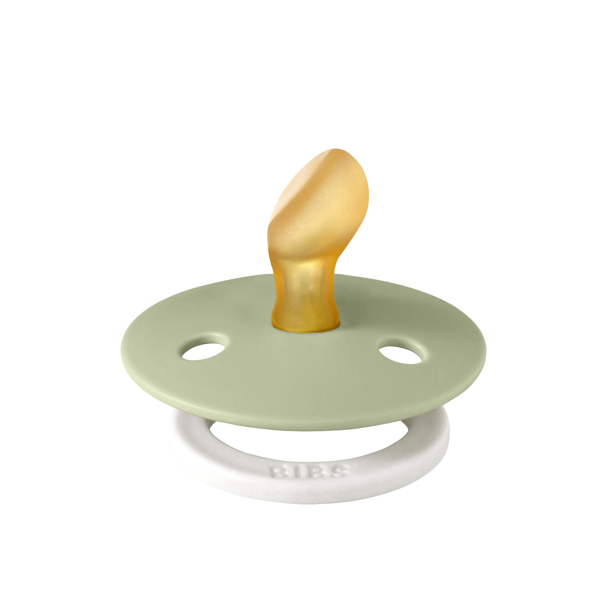 Colour GLOW Anatomical Pacifier 2 Pack - Sage/Cloud