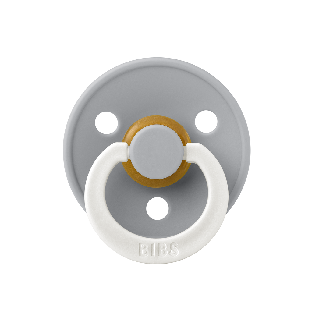 Colour GLOW Anatomical Pacifier 2 Pack - Sage/Cloud