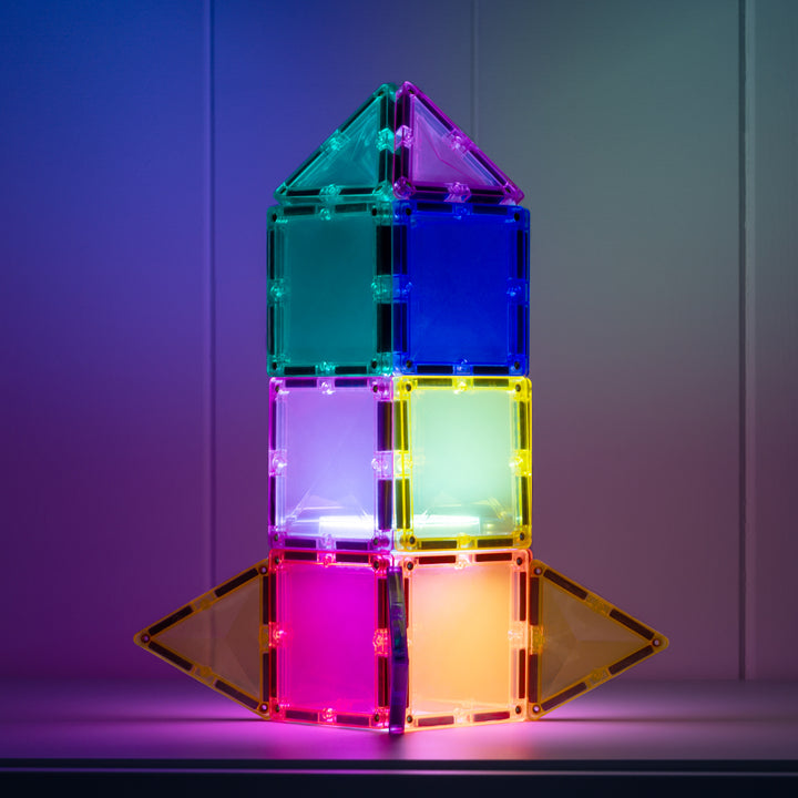 Connetix Tiles - 28 Piece Light |  Star Pack