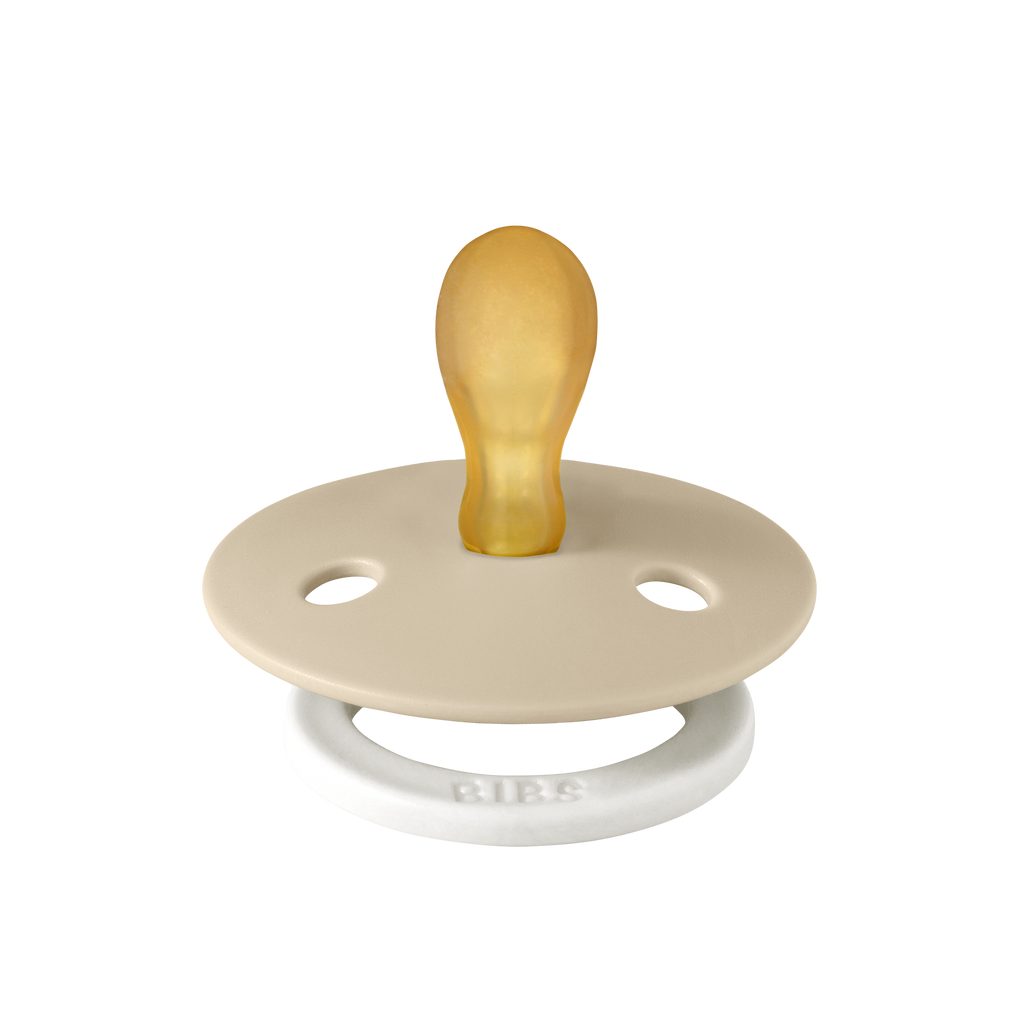 Colour GLOW Symmetrical Pacifier 2 Pack - Blush/Vanilla