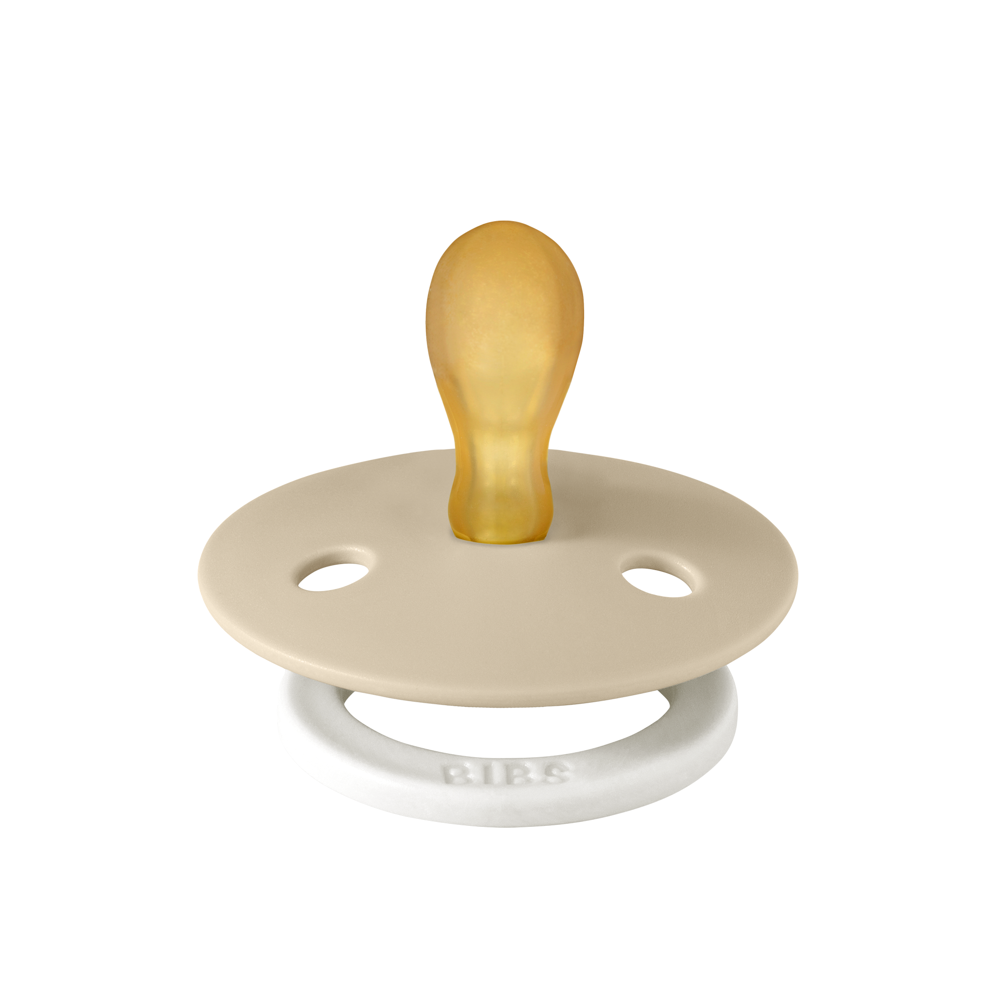 Colour GLOW Symmetrical Pacifier 2 Pack - Blush/Vanilla