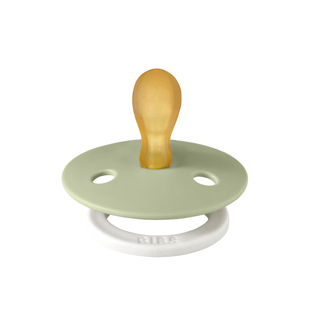 Colour GLOW Symmetrical Pacifier 2 Pack - Sage/Cloud