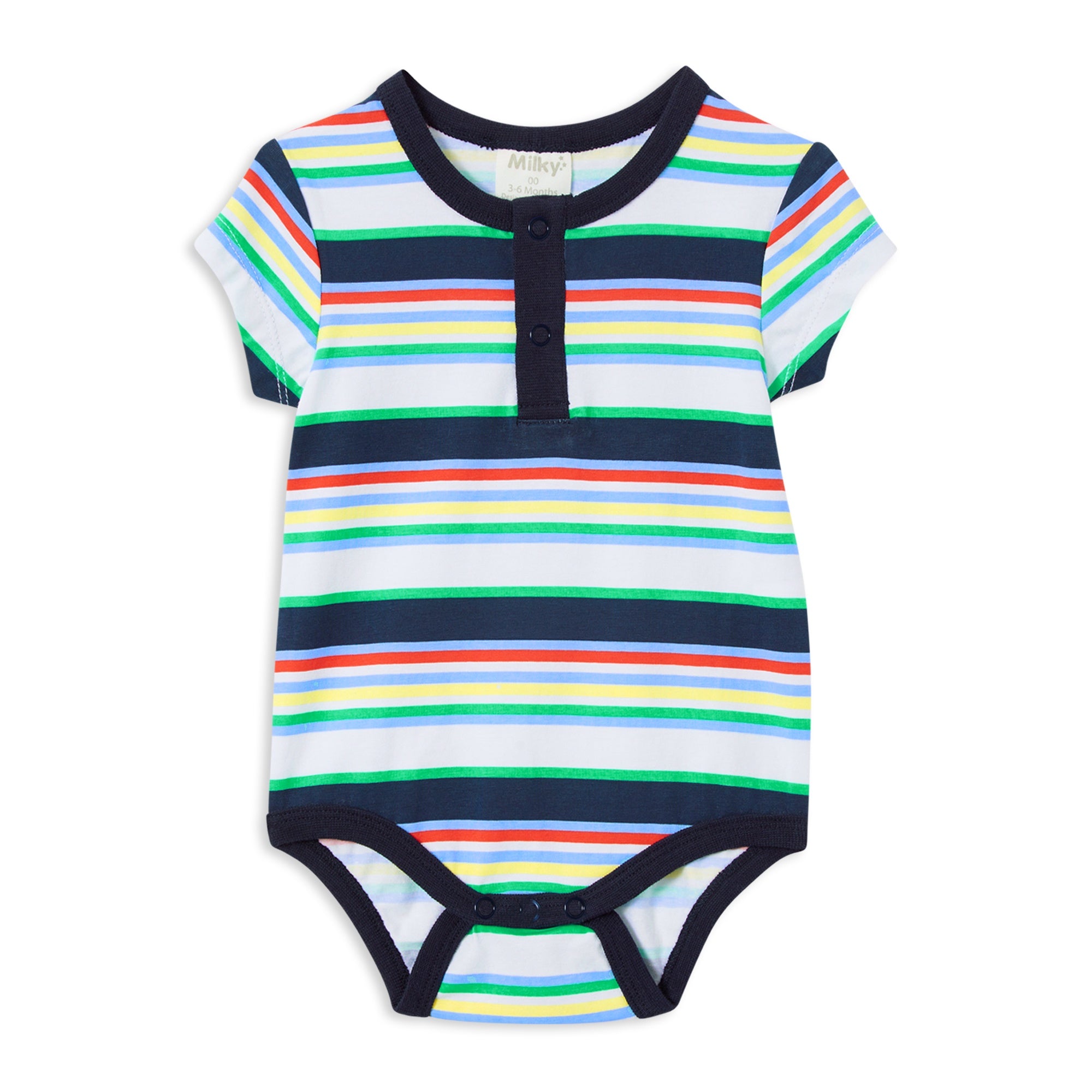 Milky Multi Stripe Bubbysuit