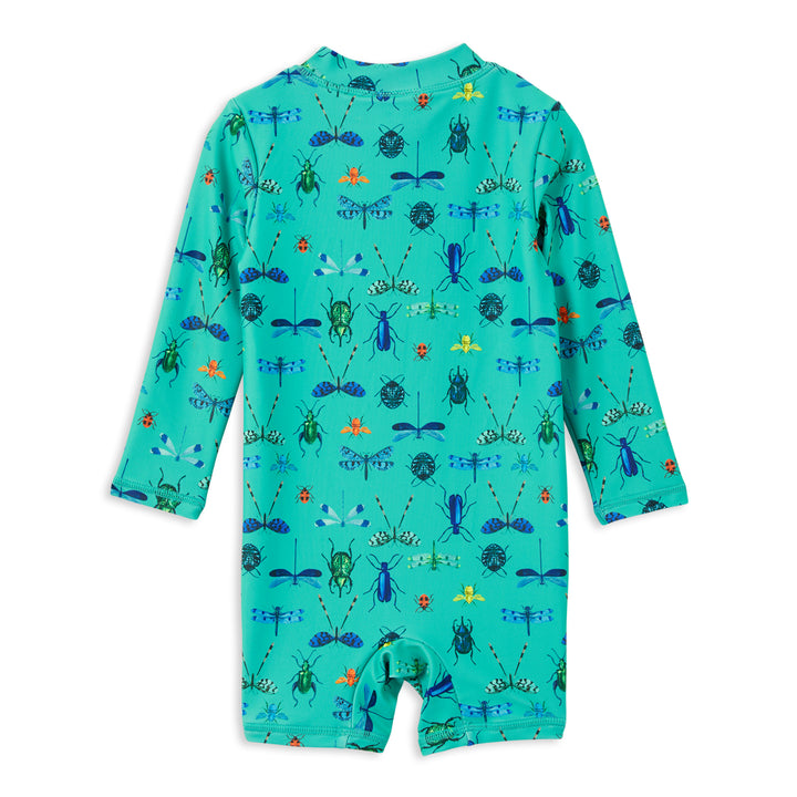 Milky Beetles Long Sleeve Swimsuit