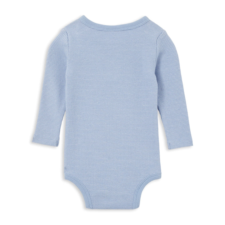 Milky Rib Bubbysuit - Blue Marle