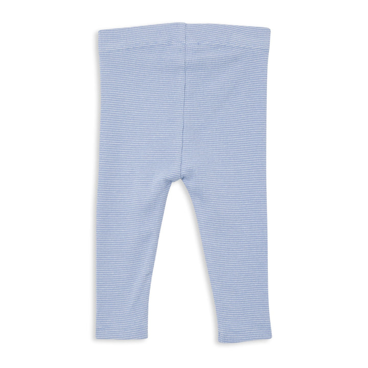 Milky Rib Baby Pant - Blue Marle