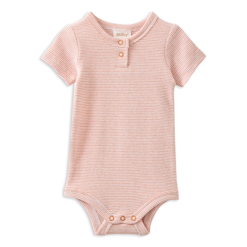 Milky Caramel Rib Bubbysuit