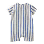 Stripe Linen Romper