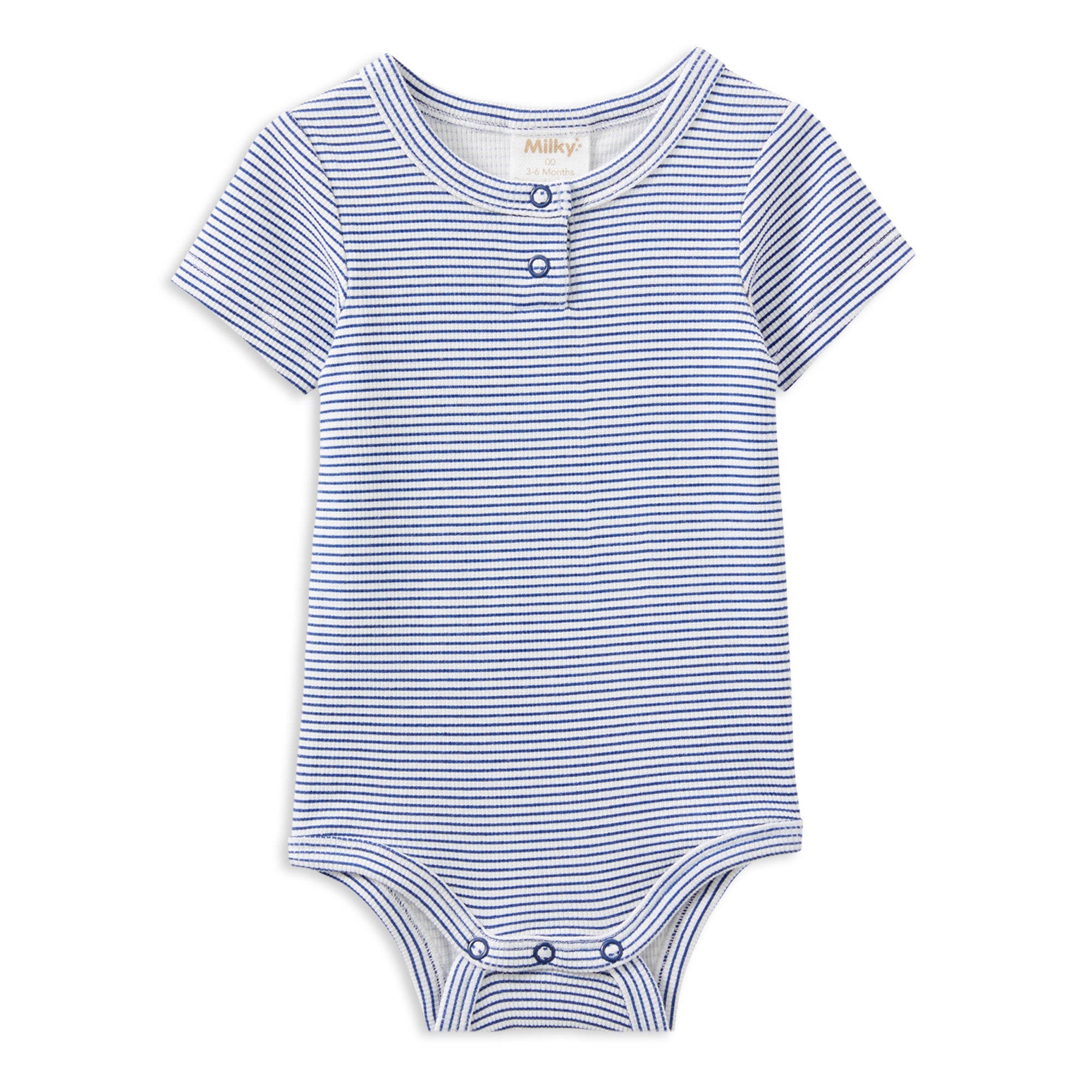 Milky Blue Rib Bubbysuit