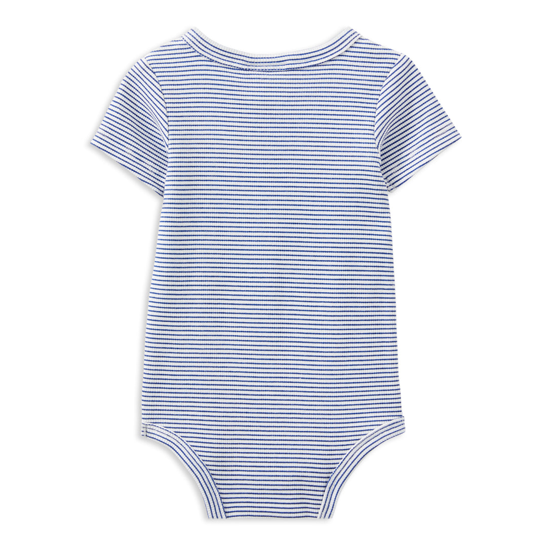 Milky Blue Rib Bubbysuit