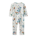 Milky Eucalyptus Zip Romper