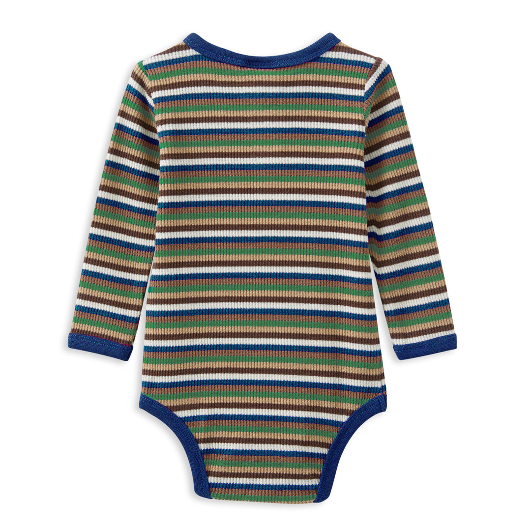 Milky Waffle Stripe Bubbysuit