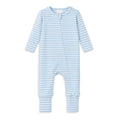 Mist Stripe Zip Romper