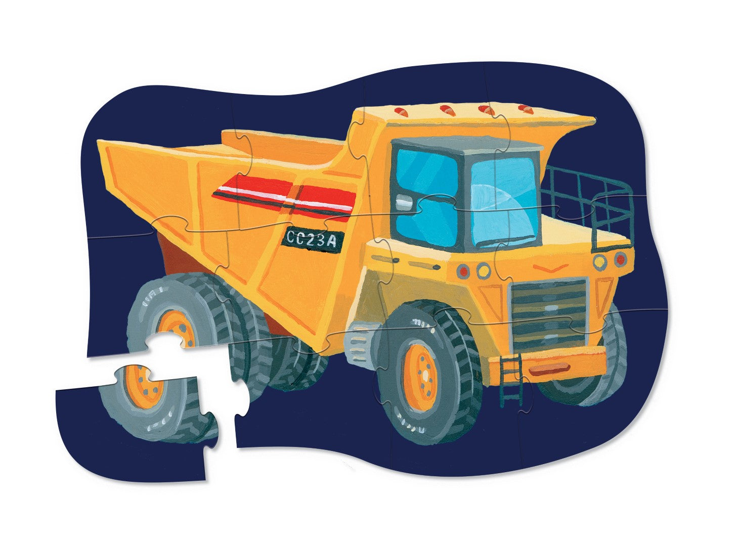 Mini Puzzle 12 Piece - Construction