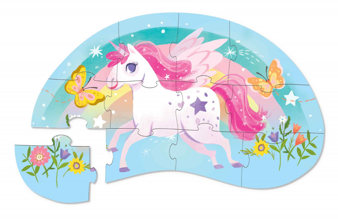 Mini Puzzle 12 Piece - Unicorn