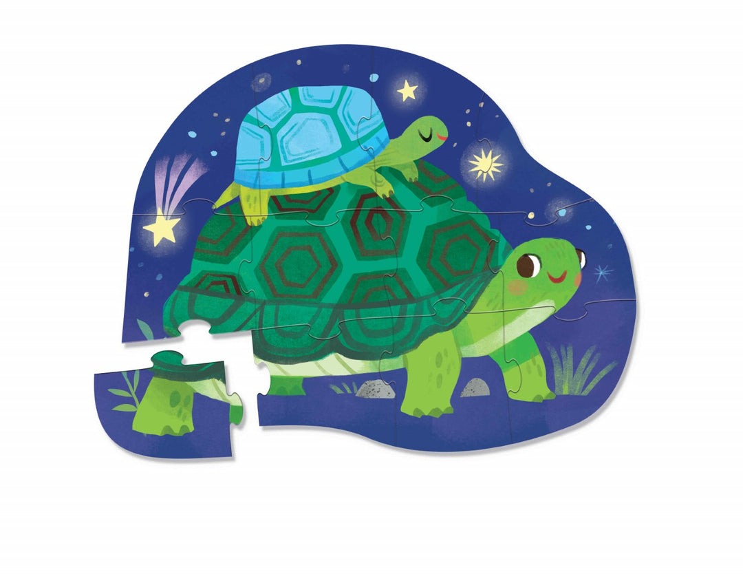 Mini Puzzle 12 Piece - Turtle