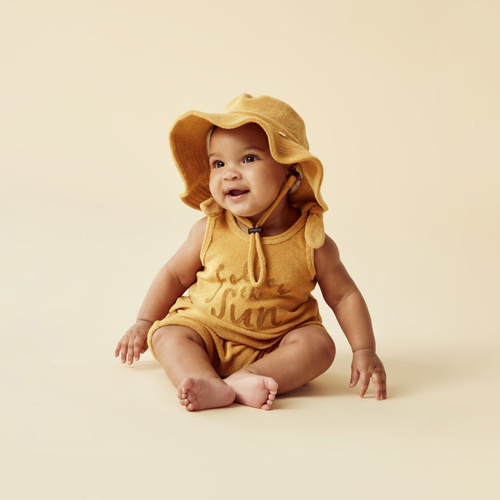 Wilson and Frenchy Follow The Sun Organic Terry Tie Singlet