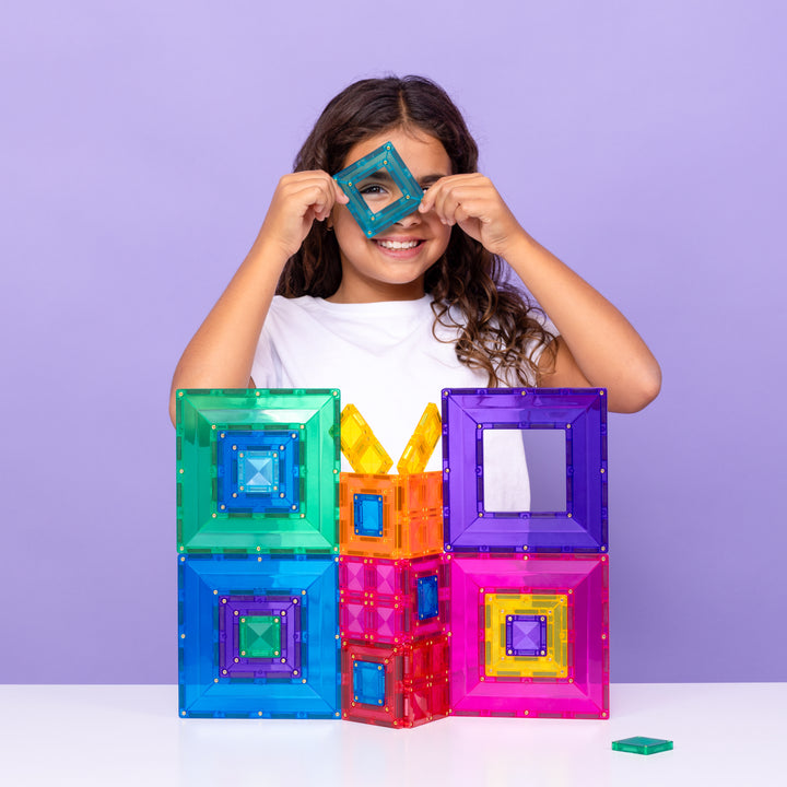 Connetix Tiles - 48 Piece Portal | Bright Pack