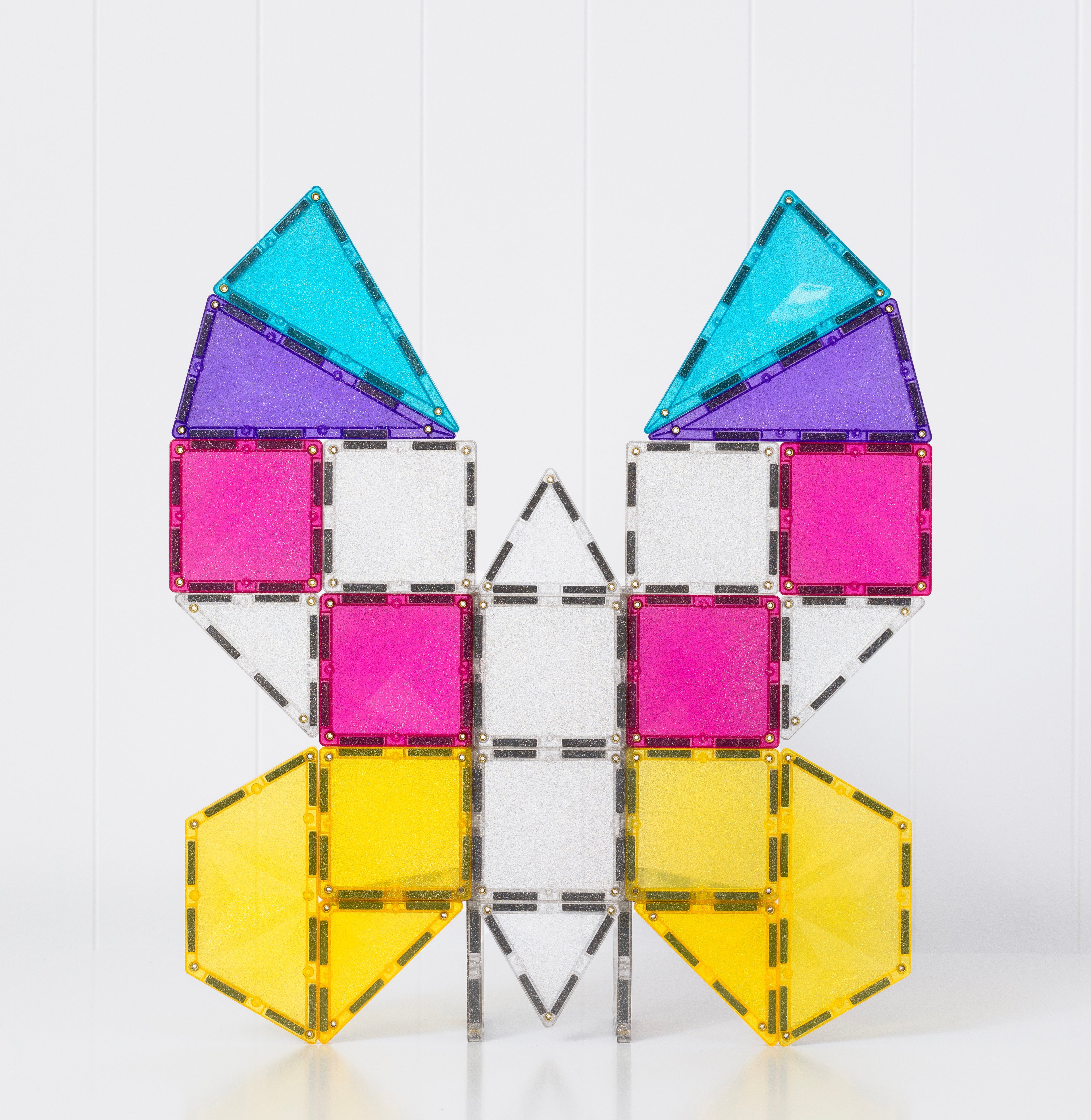 Connetix Tiles - 56 Piece Unicorn | Glitter Pack