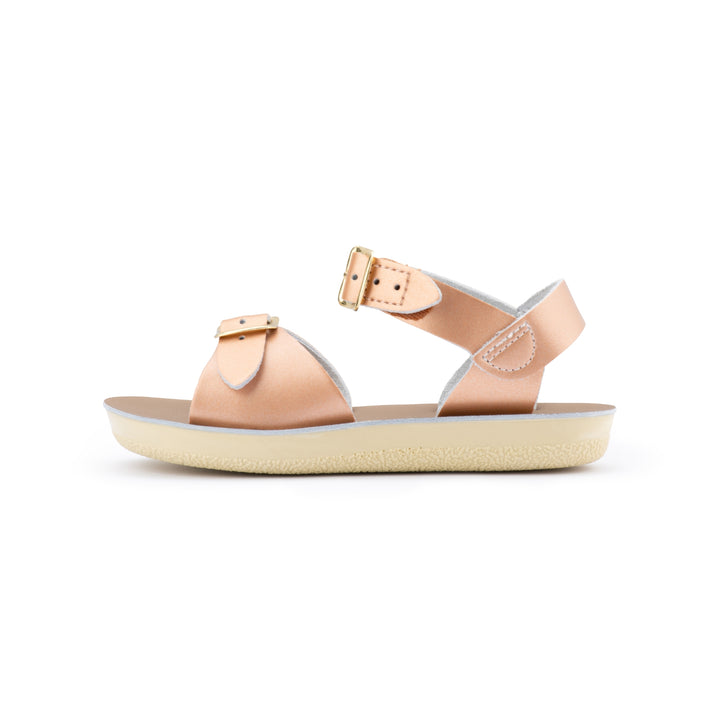 Saltwater Sandals Sun San Surfer Velcro - Rose Gold