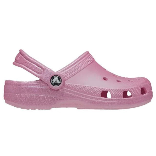 Crocs Classic Glitter Clog - Pink Tweed Glitter