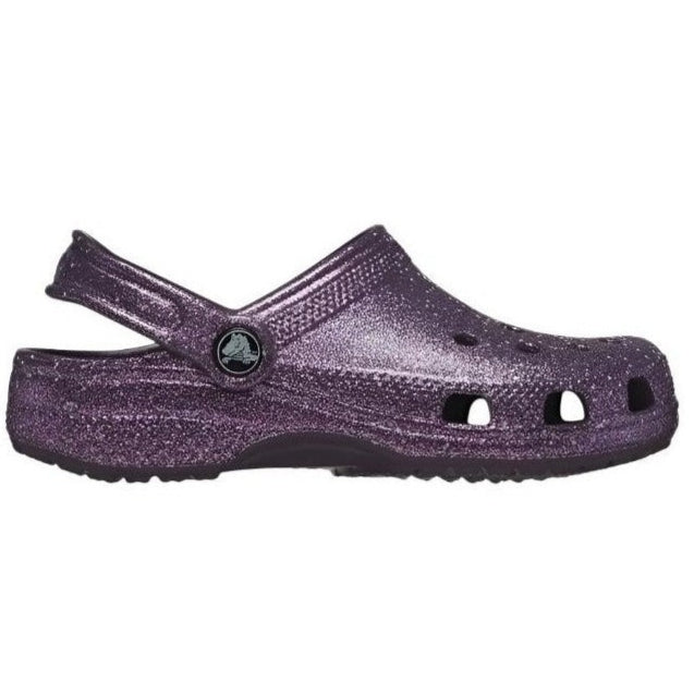 Crocs Classic Space Glitter Clog - Dark Iris