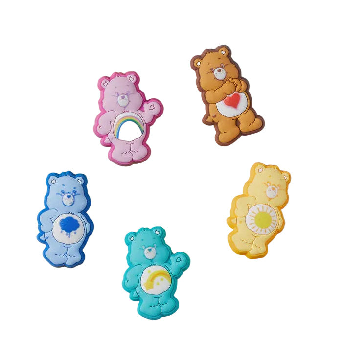 Jibbitz Charms - Care Bears 5Pk