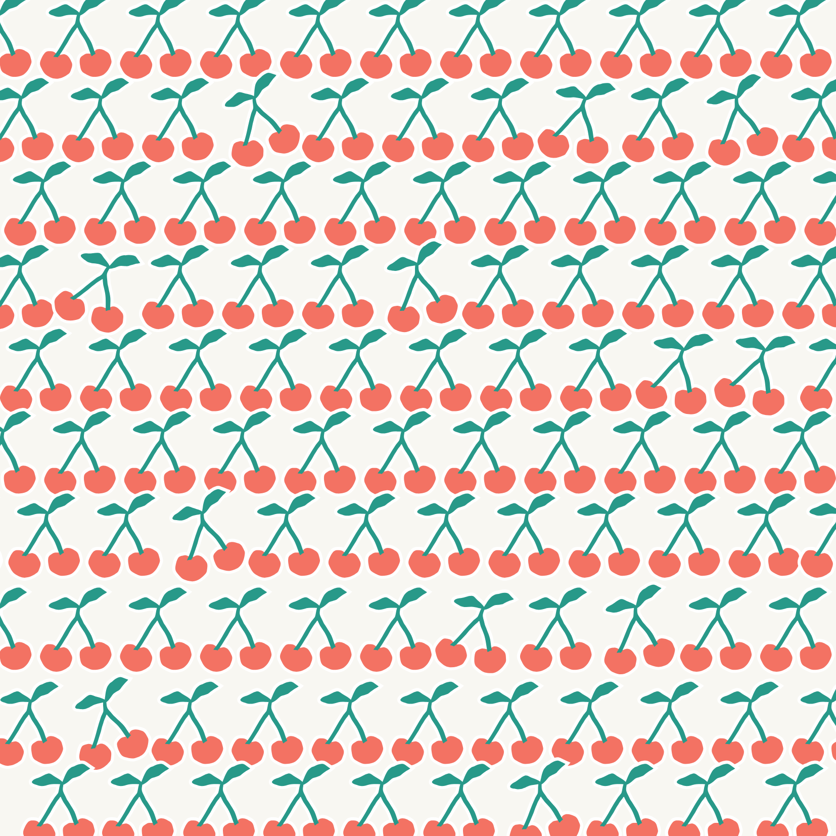 Greeting Card - Cherries