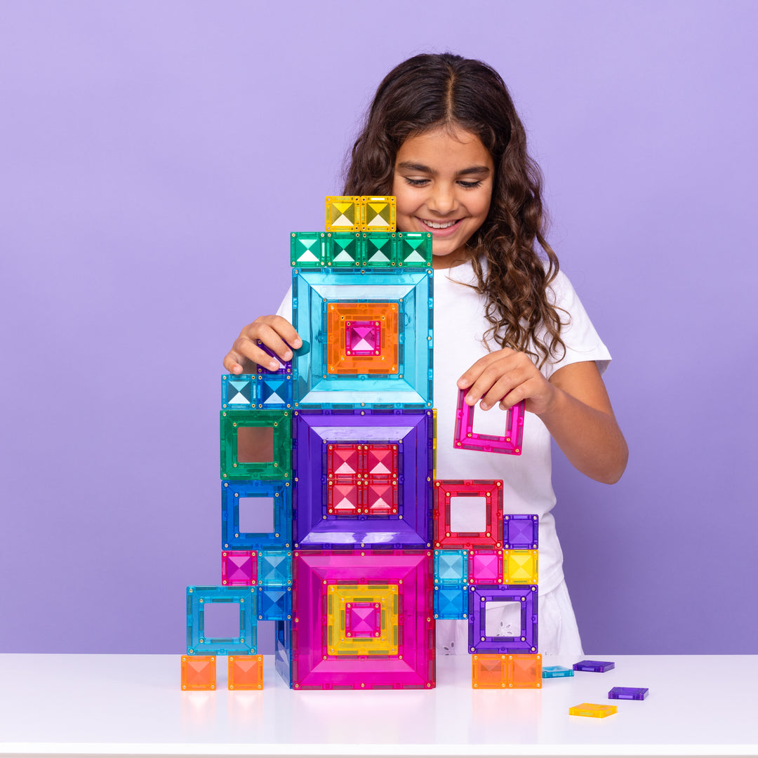 Connetix Tiles - 48 Piece Portal | Bright Pack
