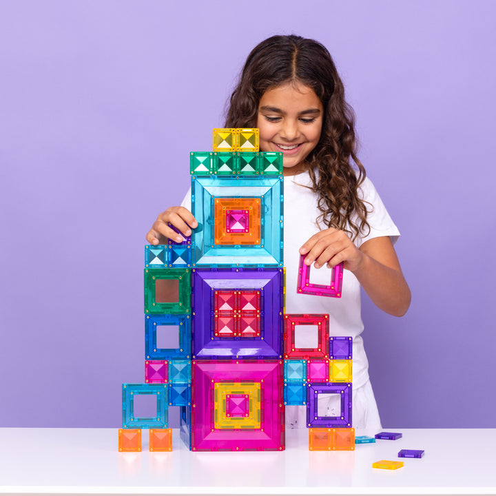 Connetix Tiles - 48 Piece Portal | Bright Pack