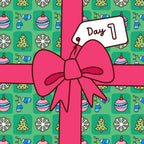 Happy Days - Cosy Christmas Advent Colouring Book