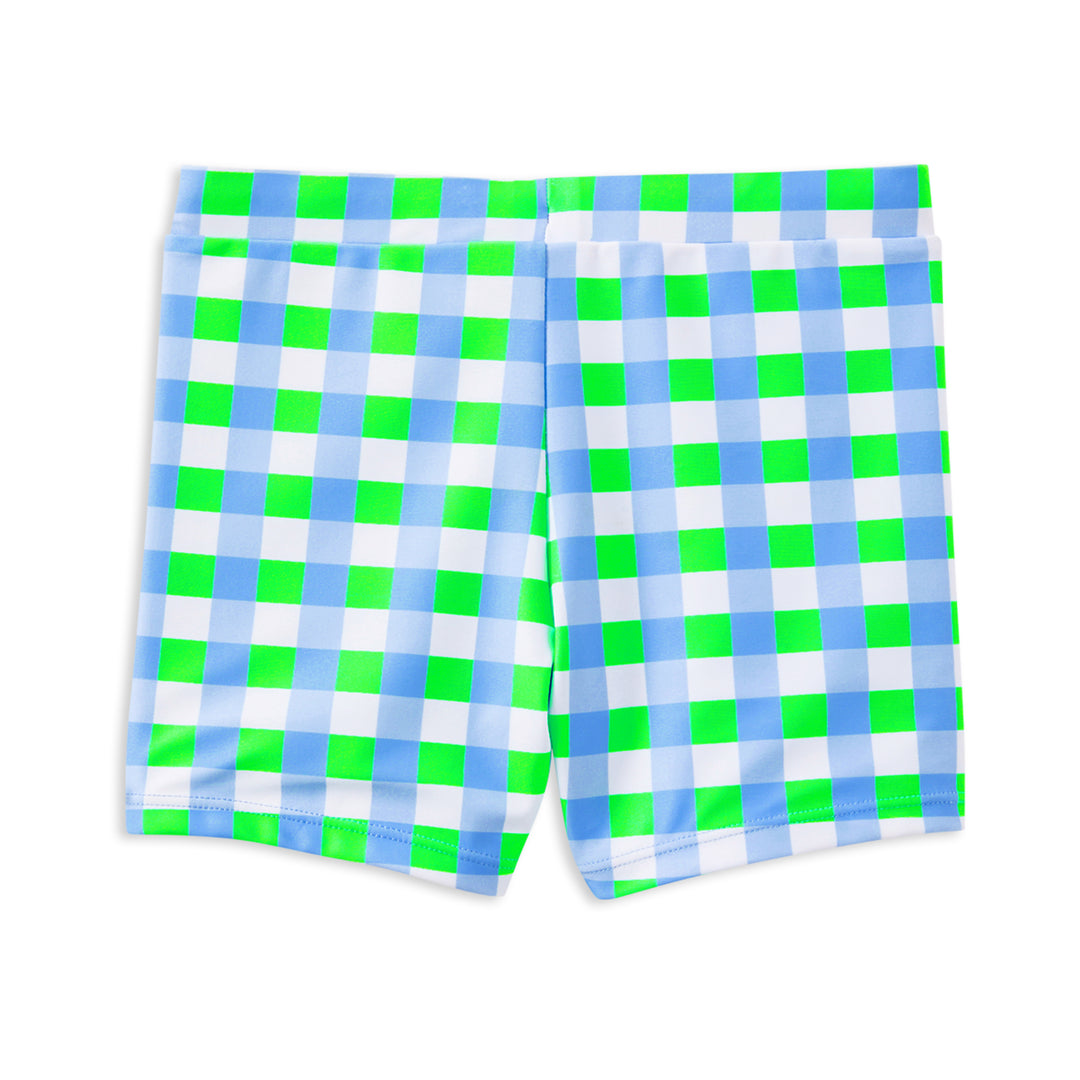 Milky Check Swim Short