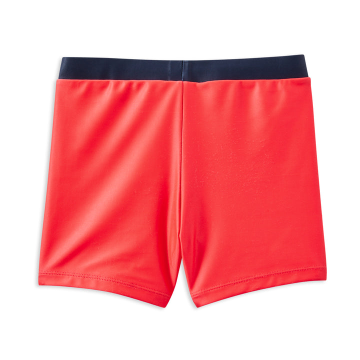 Milky Red Swim Short
