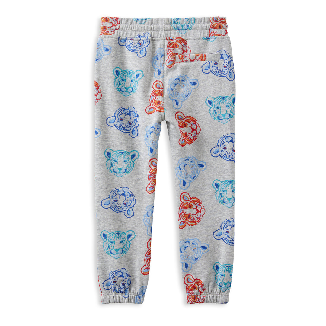 Milky Tiger Fleece Track Pant