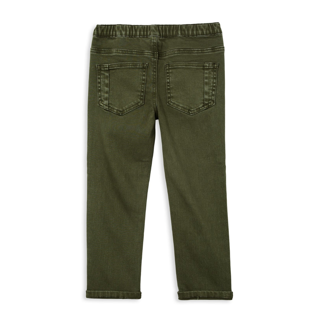 Milky Denim Jean - Green