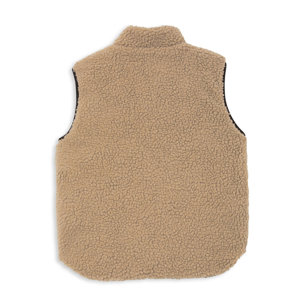 Reversible Sherpa Puffer Vest