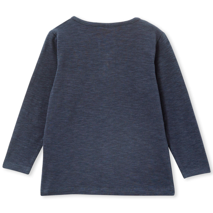 Milky Henley - Oil Blue